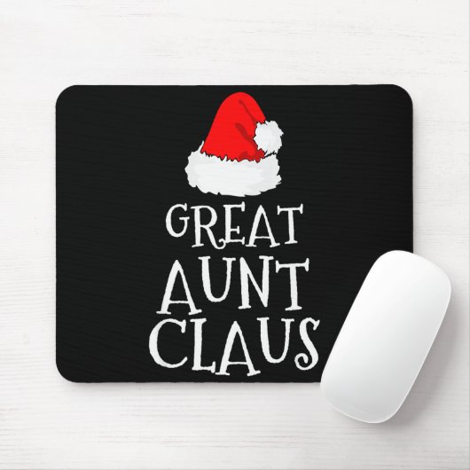 Great Aunt Claus Christmas Santa's Pajama Family M Mousepad (Mit Mouse)