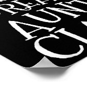 Great Aunt Claus Christmas Santa's Pajama Family M Poster (Ecke)