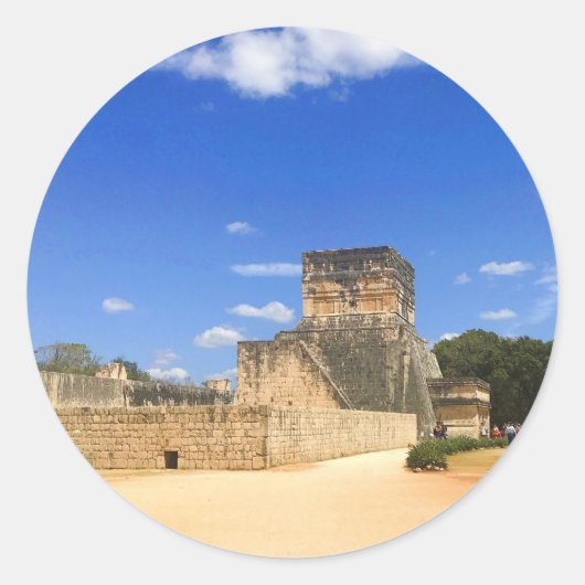 Great Ball Court, Chichen Itza, Mexico Stickers (Vorderseite)