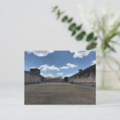 Great Ball Court, Chichen Itza Postcard Postkarte (Stehend Vorderseite)