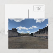 Great Ball Court, Chichen Itza Postcard Postkarte (Vorne/Hinten)