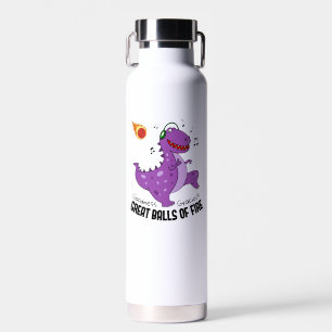 Great Balls Of Fire Dinosaur Meteor Trinkflasche
