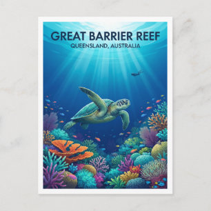 Great Barrier Reef — Agincourt Reef Port Douglas Postkarte