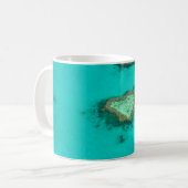 Great Barrier Reef, Australien-Herzkoralle Kaffeetasse (Vorderseite Links)