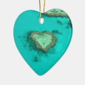 Great Barrier Reef, Australien-Herzkoralle Keramikornament (Links)