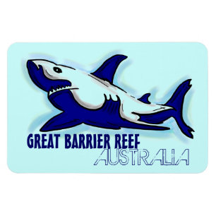 Great Barrier Reef Australien Magnet blauen