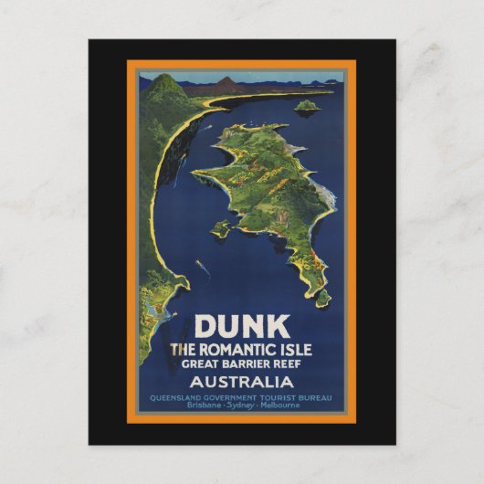 Great Barrier Reef Australien Postkarte (Vorderseite)