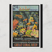 Great Barrier Reef, Australien, Postkarte (Vorderseite)