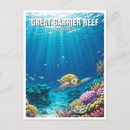 Great Barrier Reef Australien Postkarte