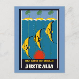 Great Barrier Reef Australien Reisewerbung Postkarte