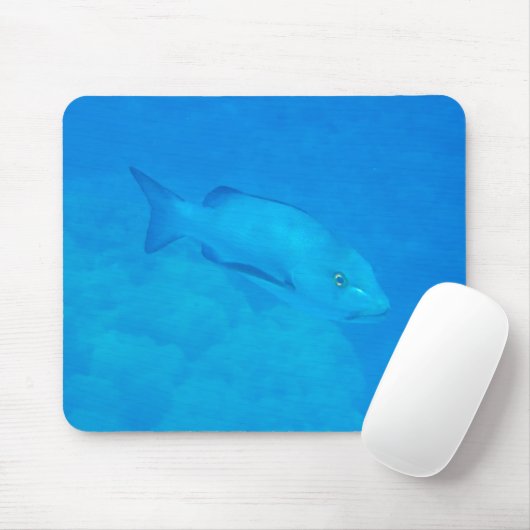 Great Barrier Reef Bohar Snapper Fisch Mousepad (Mit Mouse)