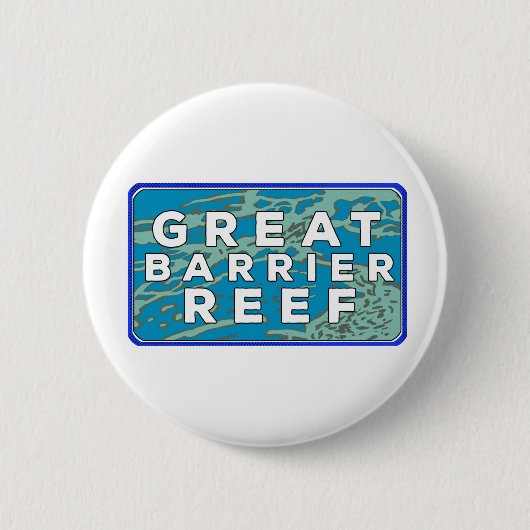 Great Barrier Reef Button (Vorderseite)