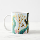 Great Barrier Reef Echinoderme | VINTAG Kaffeetasse (Links)