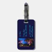 Great Barrier Reef Gepäckanhänger (Rückseite vertikal)