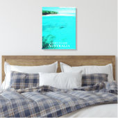 Great Barrier Reef Green Island Australien Reise Leinwanddruck (Insitu (Schlafzimmer))