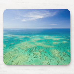 Great Barrier Reef, Luftbild Green 2 Mousepad