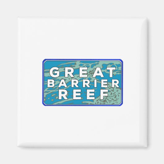 Great Barrier Reef Magnet (Vorne)