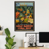 Great Barrier Reef Poster (Heimbüro)