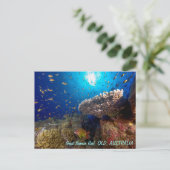 Great Barrier Reef Postkarte (Stehend Vorderseite)
