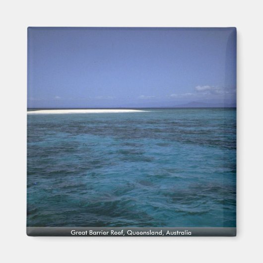 Great Barrier Reef, Queensland, Australien Magnet (Vorne)