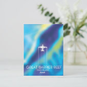 Great Barrier Reef, Queensland, Australien Postkarte (Stehend Vorderseite)