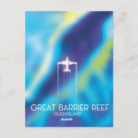Great Barrier Reef, Queensland, Australien Postkarte (Vorderseite)