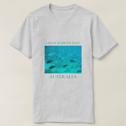 Great Barrier Reef Queensland Australien Reise T-Shirt (Design vorne)