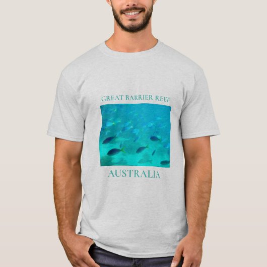 Great Barrier Reef Queensland Australien Reise T-Shirt (Vorderseite)