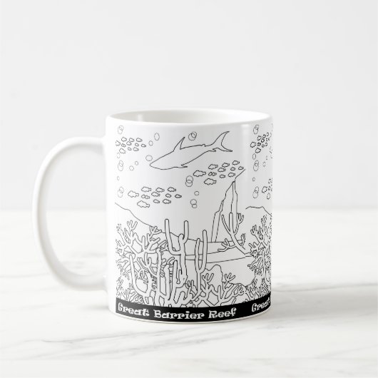 Great Barrier Reef Tasse (Links)