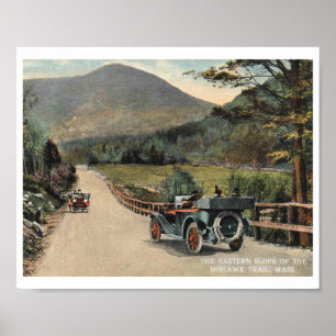 Great Barrington MA, Mohawk Trail, 1915 Vintage Poster