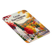 Great Barrington, Massachusetts USA Magnet (Rechte Seite)