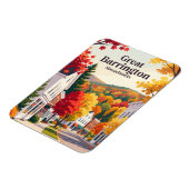 Great Barrington, Massachusetts USA Magnet (Linke Seite)