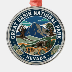 Great Basin National Park USA Ornament Aus Metall