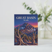 Great-Basin-Nationalpark Nevada Postkarte (Stehend Vorderseite)