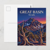 Great-Basin-Nationalpark Nevada Postkarte (Vorne/Hinten)