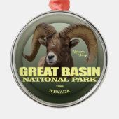 Great Basin NP (Bighorn) WT Ornament Aus Metall (Vorne)