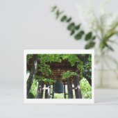 Great Bell, Zojoji Temple, Tokio Postkarte (Stehend Vorderseite)