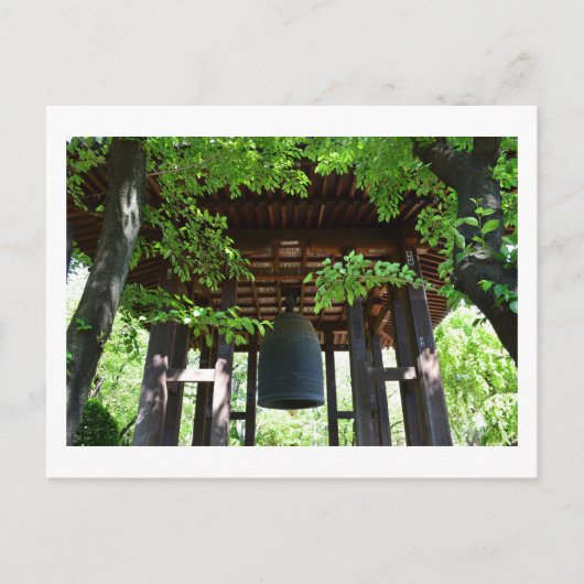 Great Bell, Zojoji Temple, Tokio Postkarte (Vorderseite)