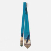 Great Blue Heres starten Krawatte (Rückseite)