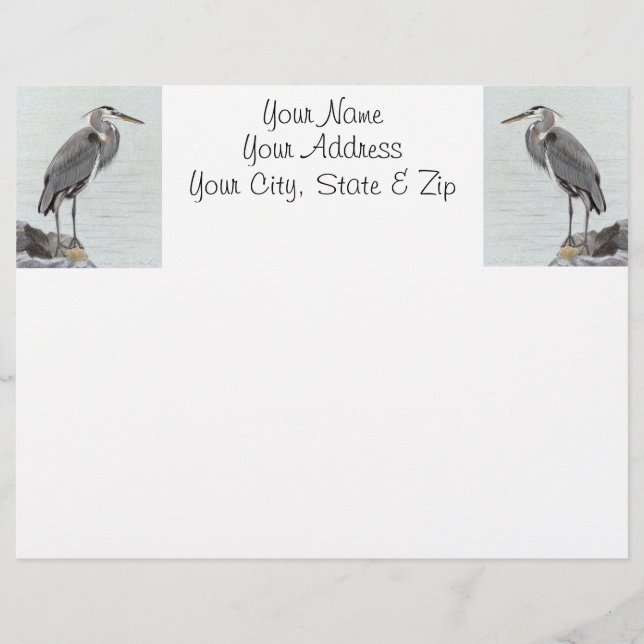 Great Blue Heron (Vorderseite)