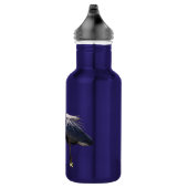 Great Blue Heron 18oz Wasserflasche (Rechts)