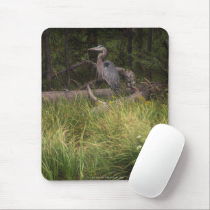 Great Blue Heron 8917 Mousepad