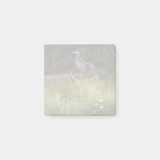 Great Blue Heron 8917 Post-it Klebezettel (Vorderseite)