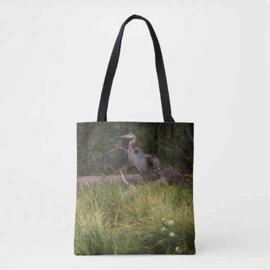 Great Blue Heron 8917 Tasche (Vorderseite)