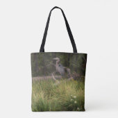 Great Blue Heron 8917 Tasche (Rückseite)