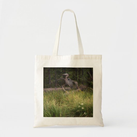 Great Blue Heron 8917 Tragetasche (Vorne)
