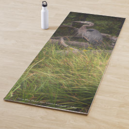 Great Blue Heron 8917 Yogamatte