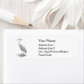 Great Blue Heron Address Labels (Insitu)