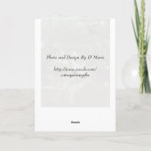 Great Blue Heron and Alligator Grußkarte Karte (Rückseite)