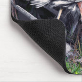 Great Blue Heron and Palm Tree Mousepad (Ecke)